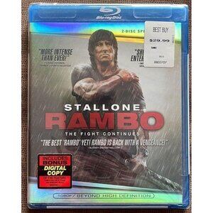 Rambo - Sylvester Stallone (Blu-ray) New Sealed